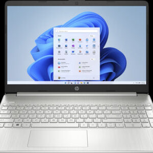 HP 15s-fq5020na Laptop - 15.6in, Core i3, 4GB RAM, 128GB Storage - Silver