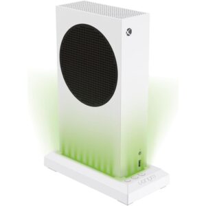 Venom LED Light-Up Console Stand for Xbox Series S | Illuminated Vertical Stand & Cooling Support