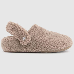 Womens Crocs Classic Cozzzy Slippers Mushroom