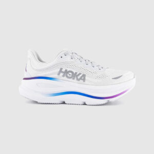 HOKA Bondi 9 Trainers Cosmic Grey White F