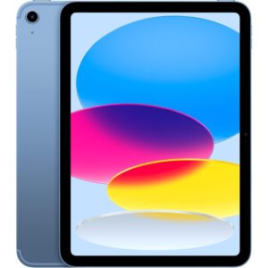 Apple iPad 11" (A16 Chip) 128GB, Wi-Fi 6 + 5G Cellular, Liquid Retina Display Tablet, Blue
