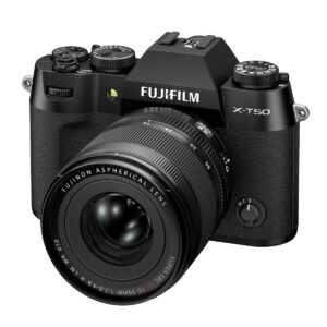 Fujifilm X-T50 Kit with XF 16-50mm f/2.8-4.8 WR Lens Black