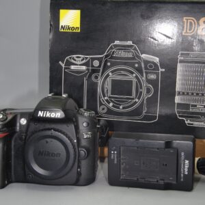 Nikon D80 10.2MP DSLR Camera Boxed Low Shutter Count 13730 Excellent Condition