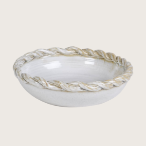 Ivory Slip Glazed Bowl