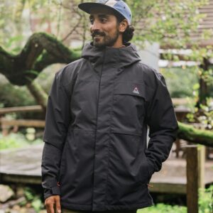 Overland Waterproof Jacket - Black