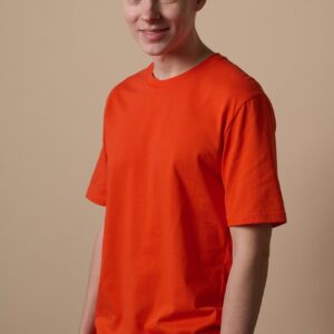 Men's Short Sleeve T Shirt - Flame Red
