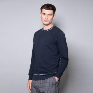 Steinbeck Cotton Crew Neck Sweatshirt