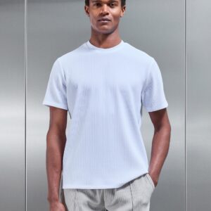 Pleated T-Shirt in White