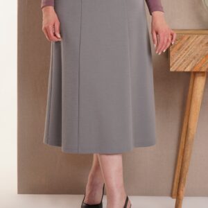 Sandringham Skirt - Silver