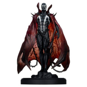 Spawn Black White & Red All Over Statue 1/10 Spawn by Pupeteer Lee 23cm