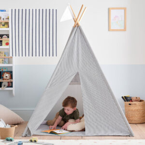 Play Teepee, Blue Stripe