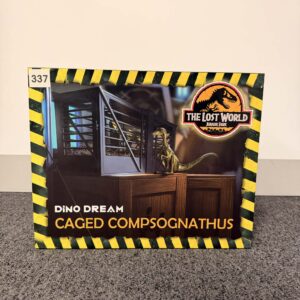 Dino Dream Jurassic Park The Lost World Compsognathus with Cage 1/5 Scale Resin Model