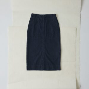 Straight Indigo Denim Skirt | Indigo