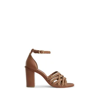 Seville Heel - Tan Leather