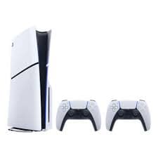 PlayStation 5 Slim Console Bundle with Two Dual Sense Wireless Controllers