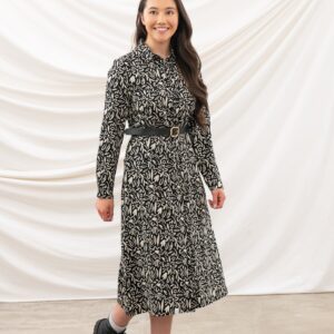Elsie Dress - Black Floral