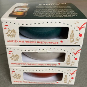 San Miguel Tapas Bowls Limited Edition SET OF 3 Dip Snack Bowl - Boxed